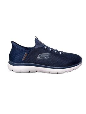 Skechers Summits High Range Hands Free Men's Wide Fit Navy Slip-Ins Size 10W